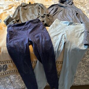 Bundle of Athleta Girls size 8-12 EUC clothes!  More items than cover pic shows
